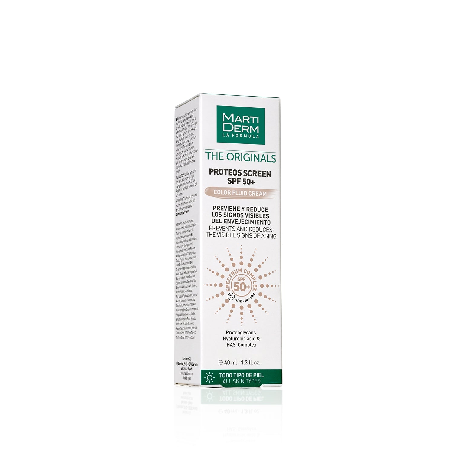 The Originals - Proteos Screen SPF 50+ Color Fluid Cream